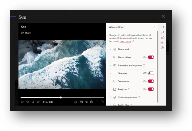 Une capture d’écran d’un paramètre vidéo

Description générée automatiquement